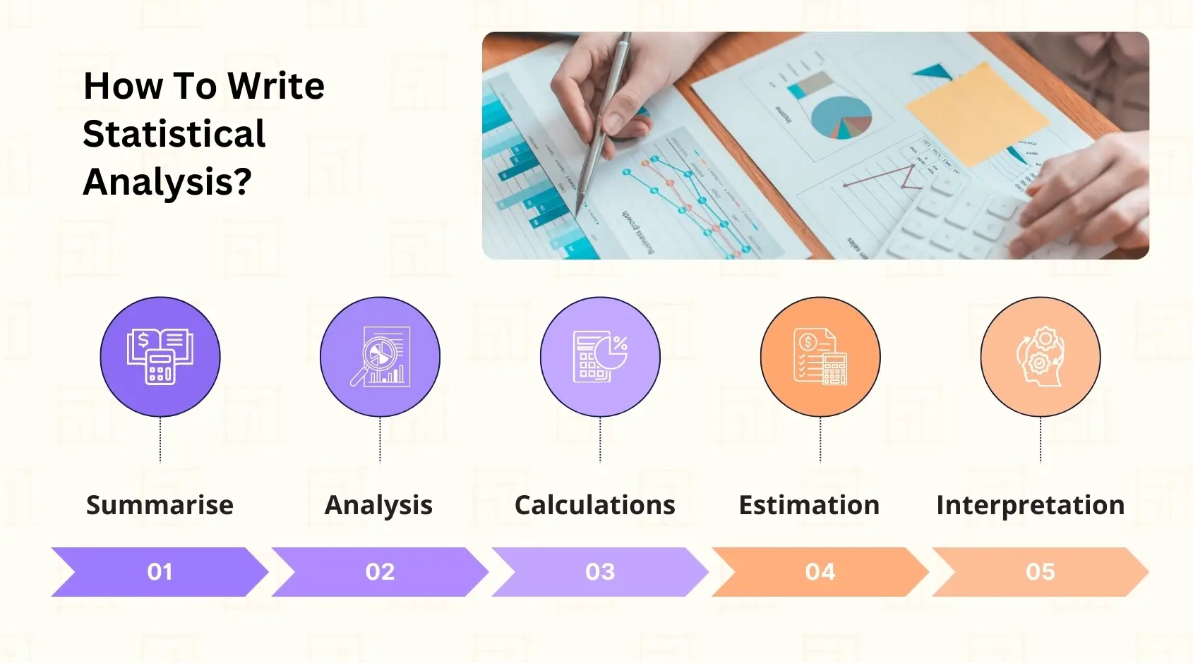 Step-by-step guide on how to write statistical analysis | Statistics homework help for students