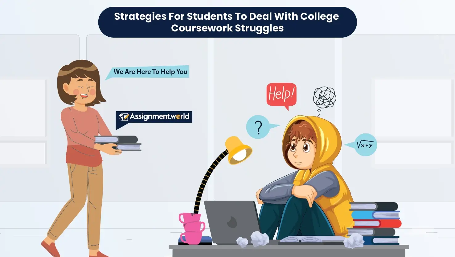 Strategies to deal with college coursework struggles