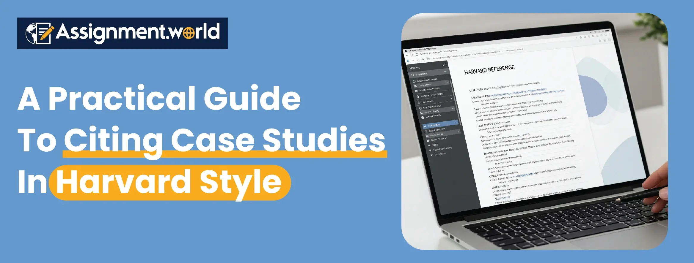 Citing Case Studies In Harvard Style