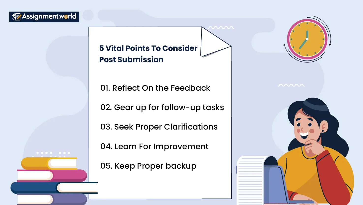 5 Vital Points To Consider post Submission