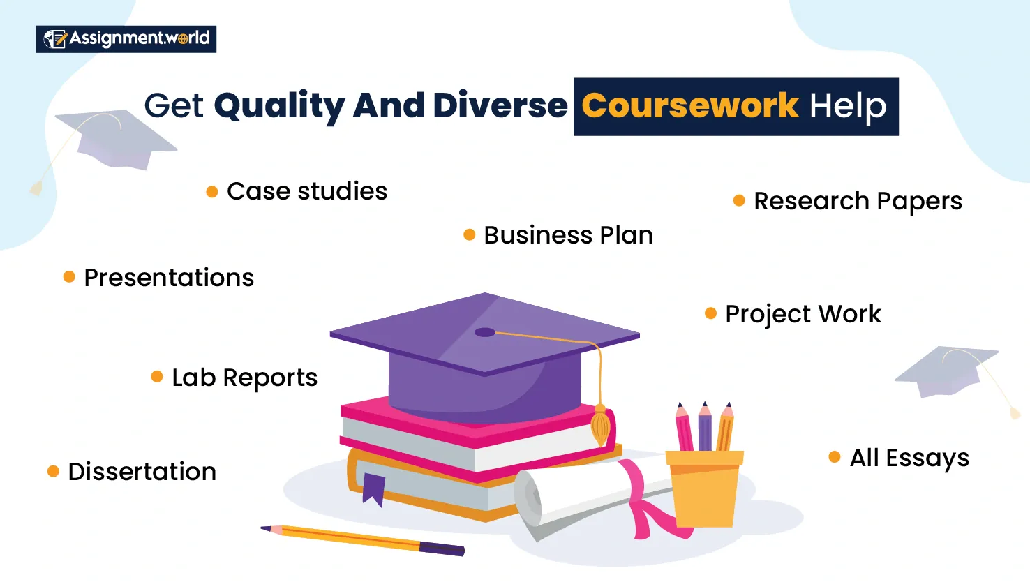 Get Quality And Diverse Coursework Help