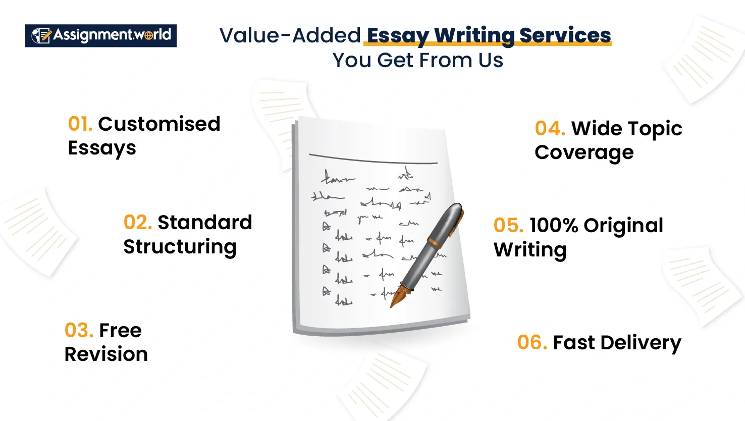 Value Added Essay Writing Services You Get From Us