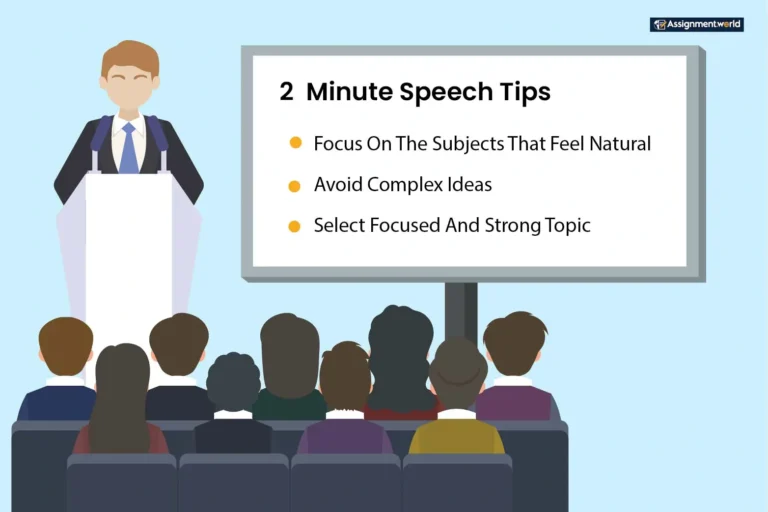 Two-Minute-Speech-Tips